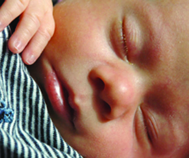 Baby sleeping peacefully. page 11