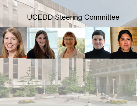 Photo of the five members of the UCEDD Steering Committee